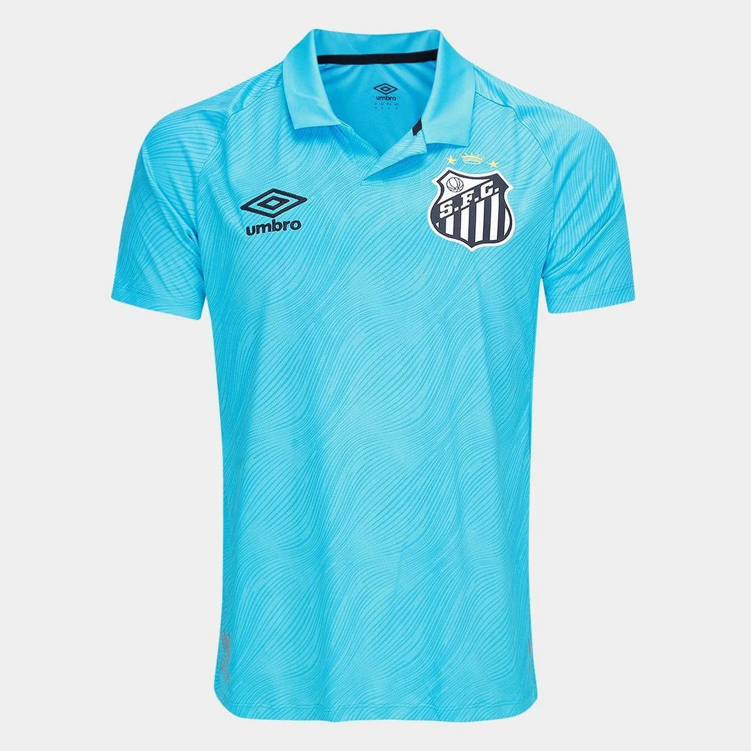 Camisa Santos 25/26 N. 10 Neymar Jr. Torcedor Edição Especial Umbro Masculina - Azul+Preto