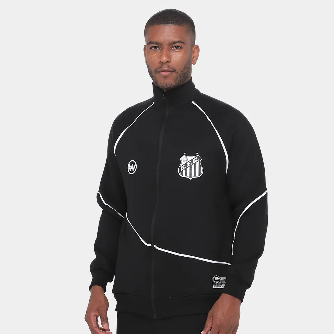 Jaqueta Santos Sempre Santos Masculina - Preto