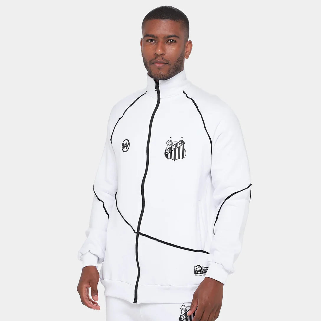 Jaqueta Santos Sempre Santos Masculina - Branco